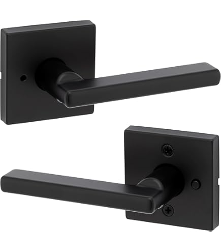 Kwikset 720HFLSQT-26D Halifax Lever with Square Rose Passage Door